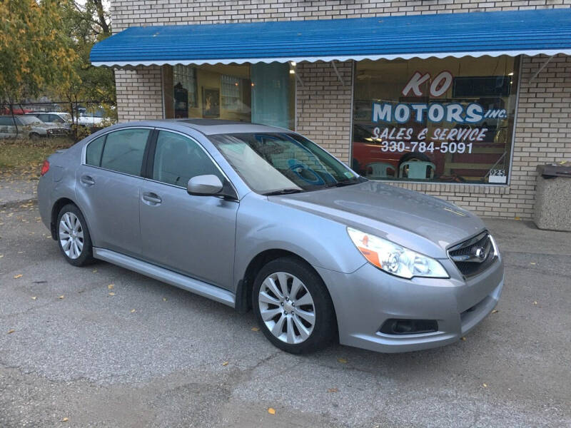 2010 Subaru Legacy for sale at K O Motors in Akron OH