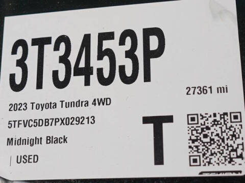 2023 Toyota Tundra Capstone HV