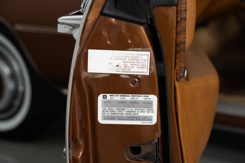 1978 Cadillac Eldorado Biarritz