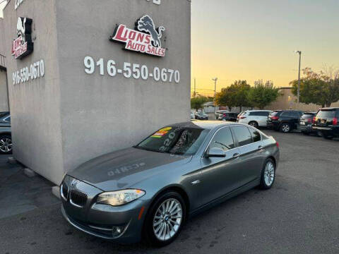 2012 BMW 5 Series for sale at LIONS AUTO SALES in Sacramento CA