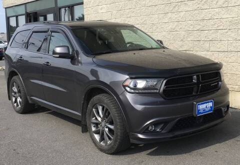 2018 Dodge Durango for sale at THOMPSON MAZDA in Waterville ME