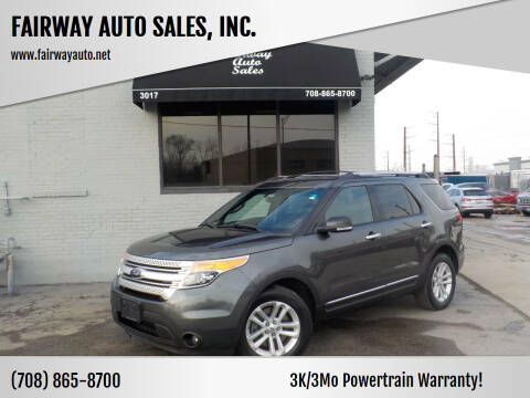 2015 Ford Explorer for sale at FAIRWAY AUTO SALES, INC. in Melrose Park IL