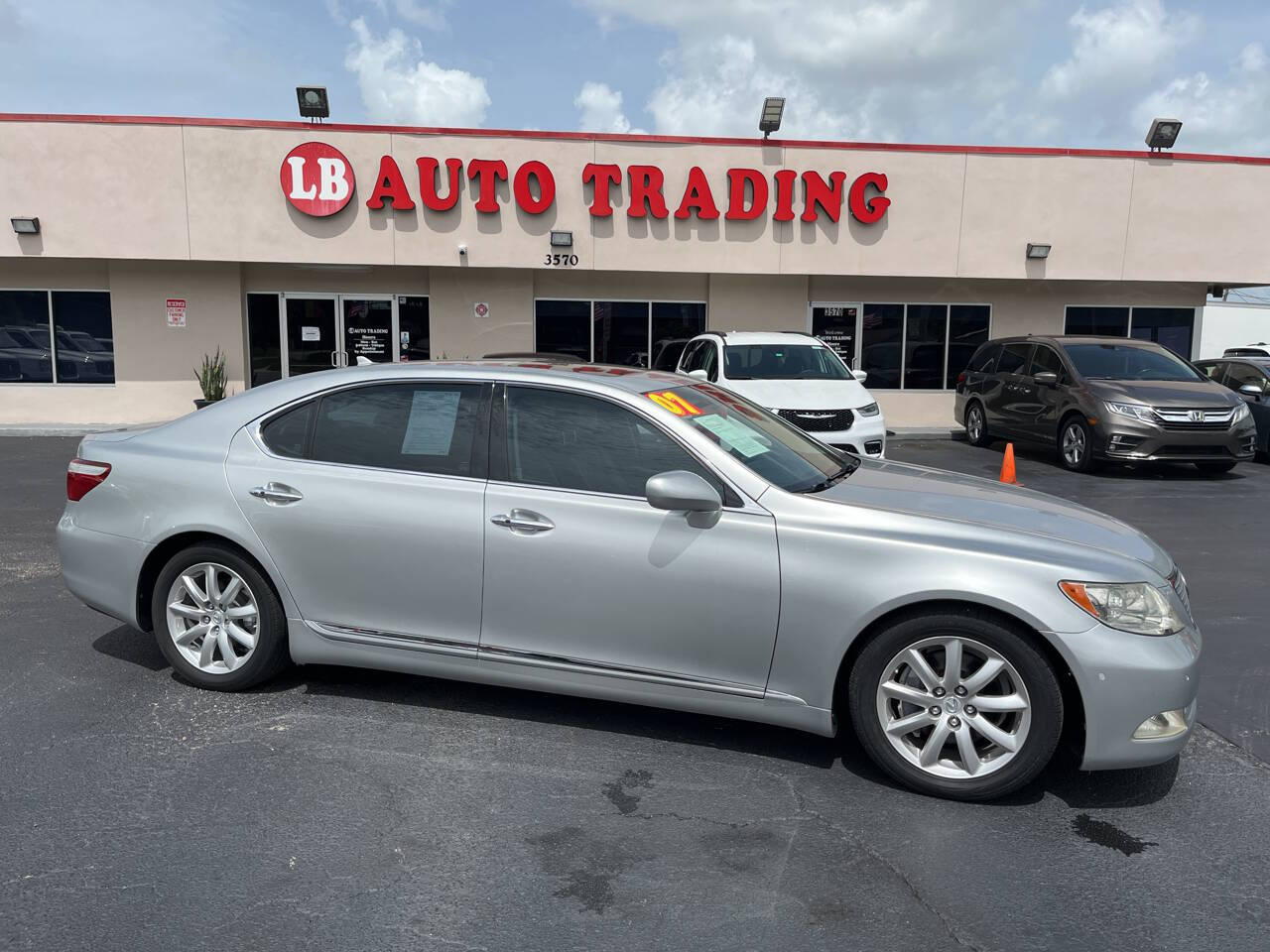 Silver 2007 Lexus LS 460 L L 4dr Sedan 1