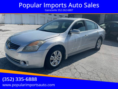 2012 Nissan Altima for sale at Popular Imports Auto Sales in Gainesville FL