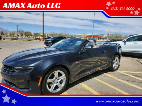 2021 Chevrolet Camaro for sale at AMAX Auto LLC in El Paso TX