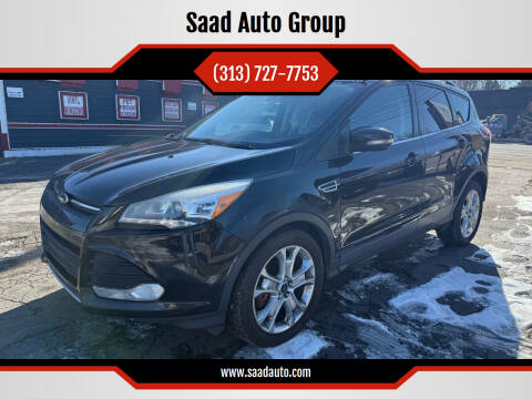 2015 Ford Escape for sale at Saad Auto Group in Dearborn Heights MI