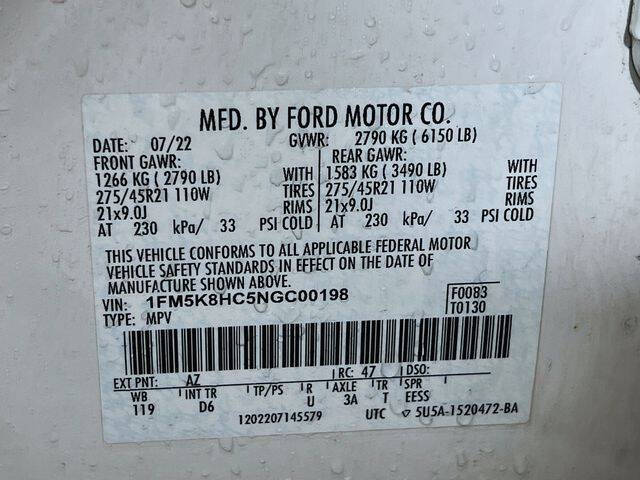 2022 Ford Explorer Platinum