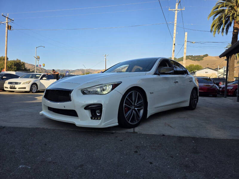 2017 Infiniti Q50 Red Sport 400