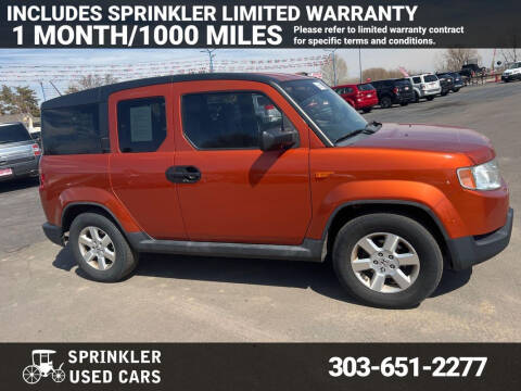 2009 Honda Element for sale at Sprinkler Used Cars in Longmont CO