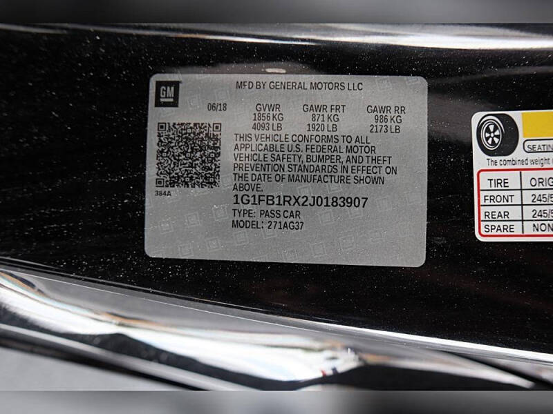 2018 Chevrolet Camaro LT