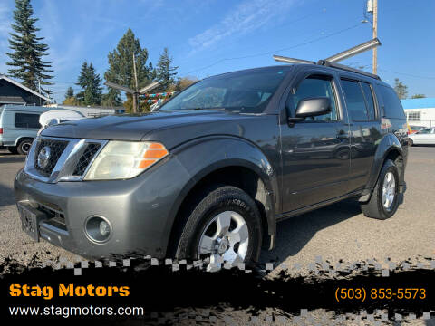 2008 Nissan Pathfinder for sale at Stag Motors in Portland OR