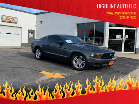 2010 Ford Mustang for sale at HIGHLINE AUTO LLC in Kenosha WI