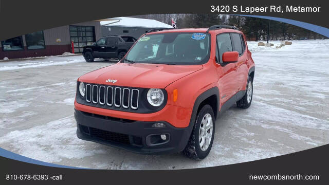 2016 Jeep Renegade for sale at Newcombs North Certified Auto Sales in Metamora, MI