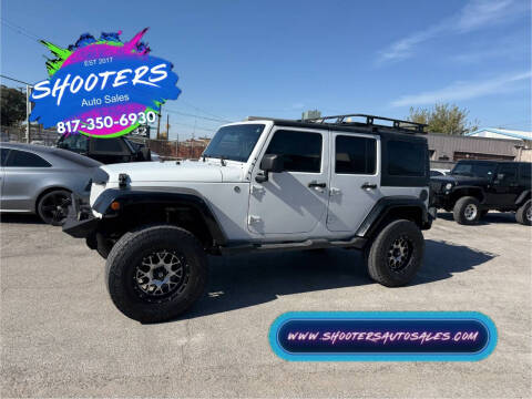 2012 Jeep Wrangler Unlimited for sale at Shooters Auto Sales in Fort Worth TX