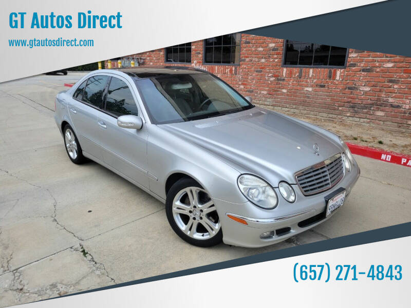 2005 Mercedes-Benz E-Class for sale at GT Autos Direct in Garden Grove CA