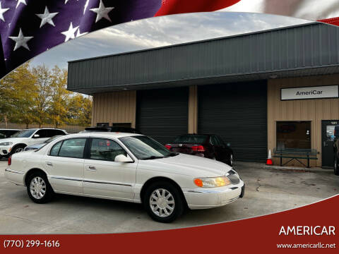 1999 Lincoln Continental for sale at Americar in Duluth GA