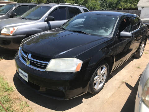 2012 Dodge Avenger for sale at Simmons Auto Sales in Denison TX