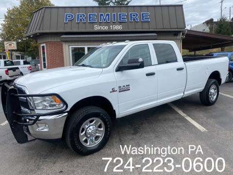 2018 RAM 3500 for sale at Premiere Auto Sales in Washington PA