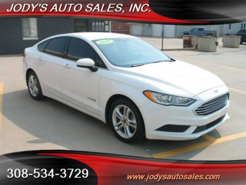 2018 Ford Fusion Hybrid for sale at Jody's Auto Sales in North Platte NE