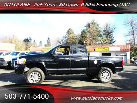 2006 Dodge Ram 2500 for sale at AUTOLANE in Portland OR