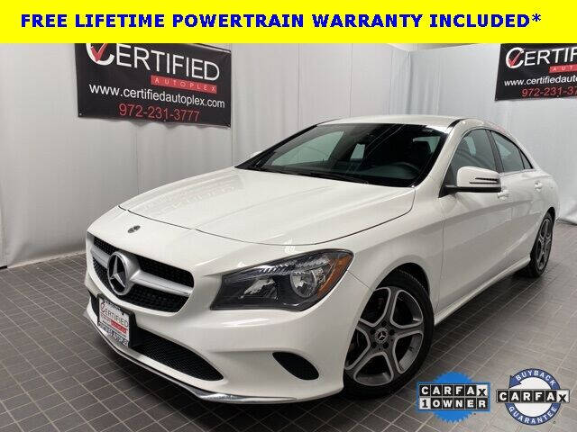 2018 Mercedes-Benz CLA CLA 250 4MATIC