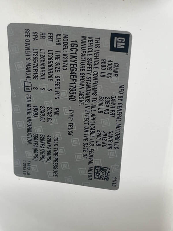 2014 Chevrolet Silverado 2500HD