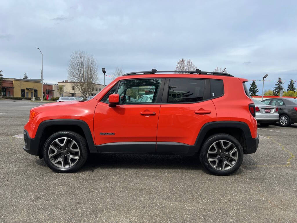 2017 Jeep Renegade for sale at PLATINUM AUTO SALES INC in Lacey, WA