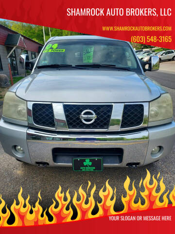 2004 Nissan Titan for sale at Shamrock Auto Brokers, LLC in Belmont NH