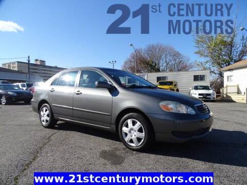 2005 Toyota Corolla for sale at 21st Century Motors in Fall River MA
