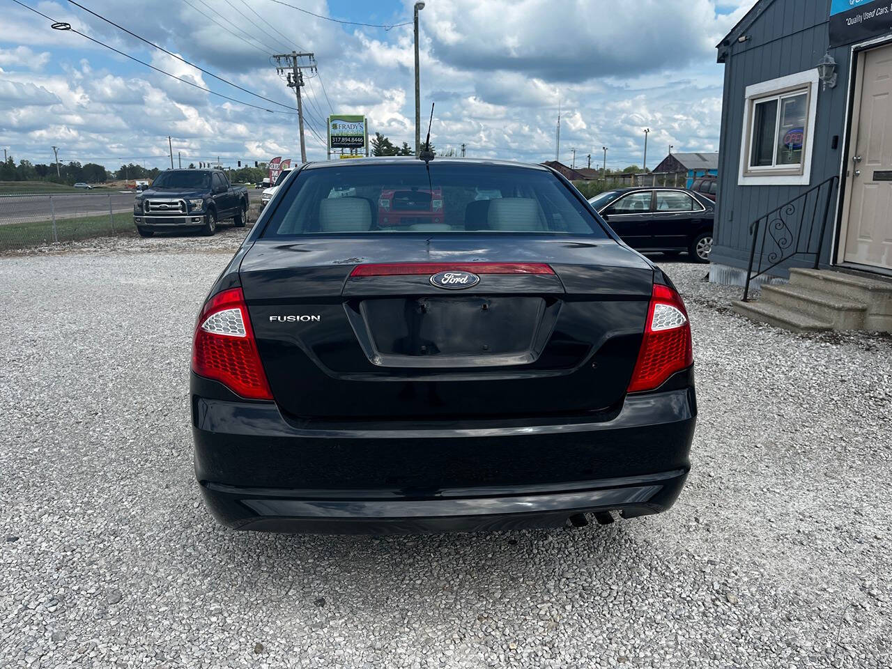 2012 Ford Fusion for sale at Quartz Auto Sales in Indianapolis, IN