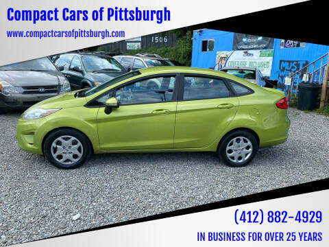 2013 Ford Fiesta for sale at Compact Cars of Pittsburgh in Pittsburgh PA