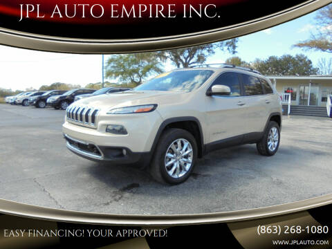 2014 Jeep Cherokee for sale at JPL AUTO EMPIRE INC. in Lake Alfred FL