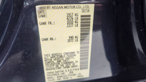 2017 Nissan Altima 2.5 S