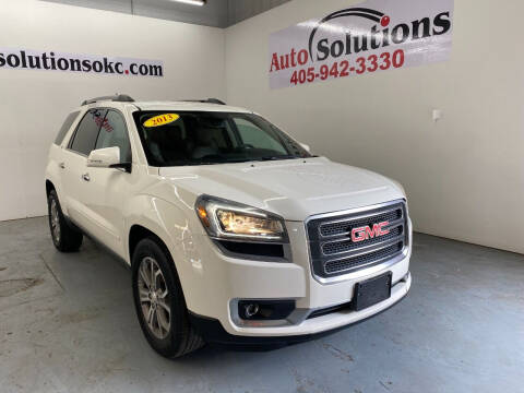 2013 GMC Acadia for sale at Auto Solutions in Warr Acres OK
