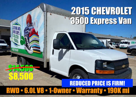 2015 Chevrolet Express for sale at Texas Gem Kar Houston in Houston TX