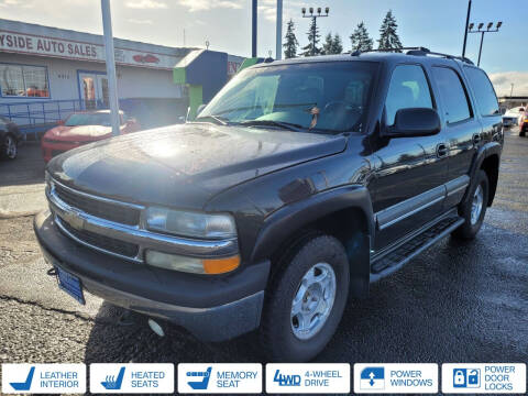 2004 Chevrolet Tahoe for sale at BAYSIDE AUTO SALES in Everett WA