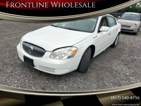 2009 Buick Lucerne for sale at Frontline Wholesale in Joplin MO