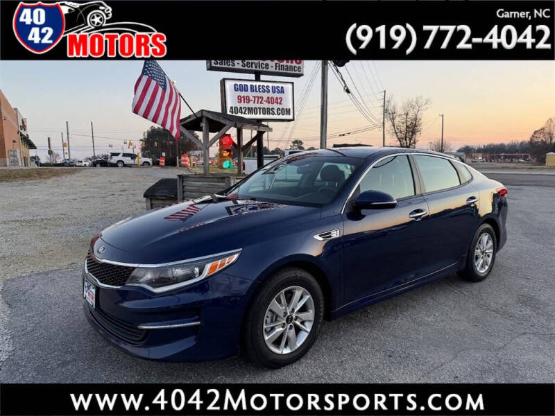 2017 Kia Optima for sale at 4042 Motorsports in Willow Spring NC