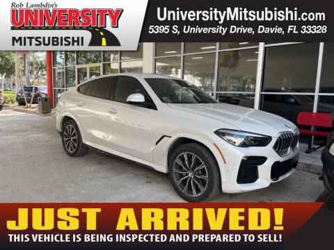 2022 BMW X6 for sale at University Mitsubishi in Davie FL