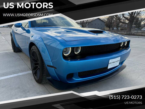 2019 Dodge Challenger for sale at US MOTORS in Des Moines IA