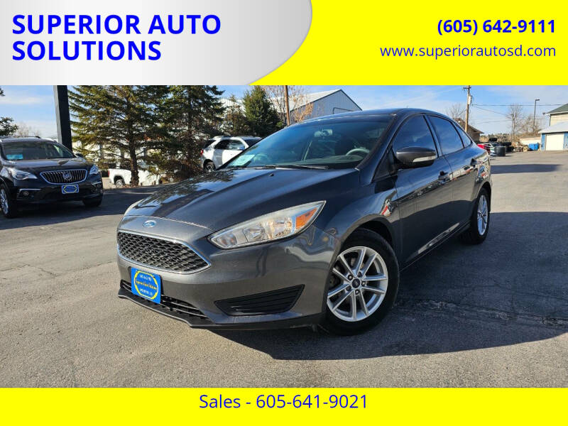2017 Ford Focus for sale at SUPERIOR AUTO SOLUTIONS in Spearfish SD