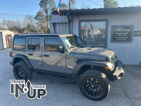2019 Jeep Wrangler Unlimited for sale at Rutledge Auto Group in Palestine TX
