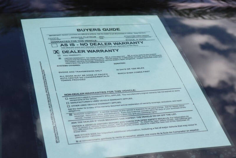 2021 Toyota Sequoia Platinum