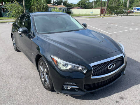 2017 Infiniti Q50 for sale at Consumer Auto Credit in Tampa FL