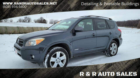 2008 Toyota RAV4 for sale at R & R AUTO SALES in Juda WI