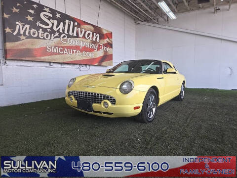 2002 Ford Thunderbird for sale at SULLIVAN MOTOR COMPANY INC. in Mesa AZ