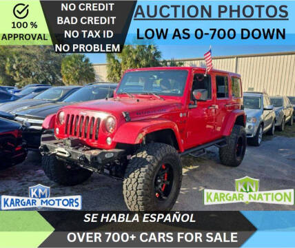 2014 Jeep Wrangler Unlimited for sale at Kargar Motors of Manassas in Manassas VA