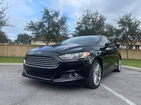 2016 Ford Fusion for sale at Motor Trendz Miami in Hollywood FL