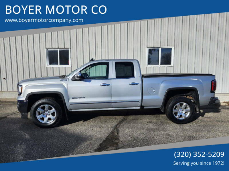 2018 GMC Sierra 1500 for sale at BOYER MOTOR CO in Sauk Centre MN