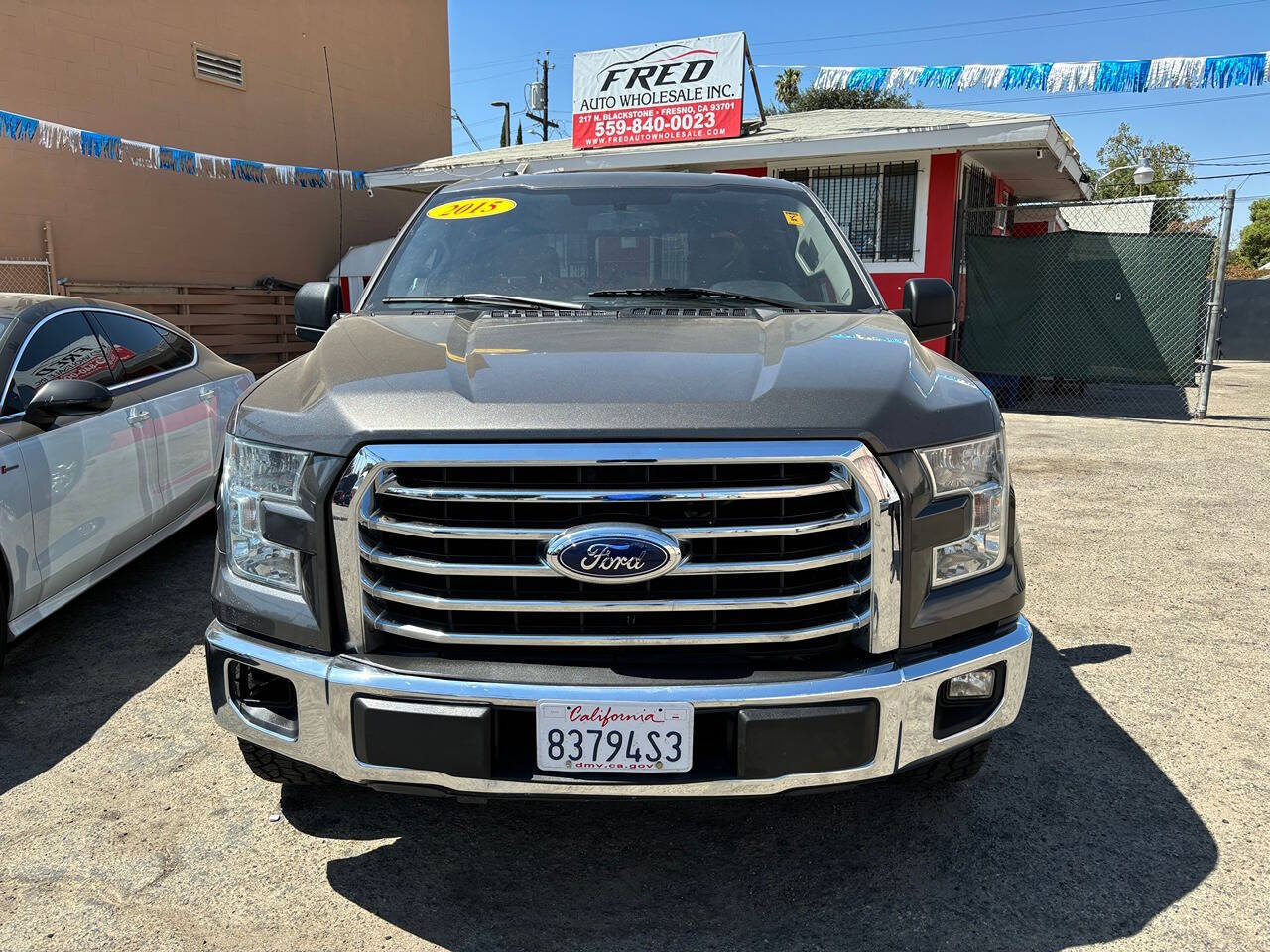 2015 Ford F-150 for sale at FRED AUTO WHOLESALE INC in Fresno, CA